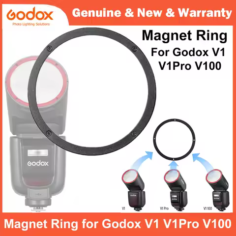 Godox Magnetic Ring for Godox V1 U, V1PRO U, V100 U Round Head Flash, Compatible with Godox AK-R1 Ma
