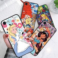 OnePlus 6 7 6T 5 5T 7T Pro Case For Cartoon Mermaid Fairy Tale Ariel Jasmine Princess Casing Soft Silicone TPU Shockproof Case