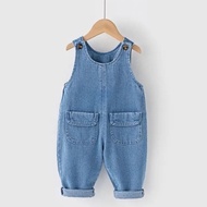 CODE A53Y Overall POCKET TWO 14 Years Children's Overalls Children's Jumpsuit