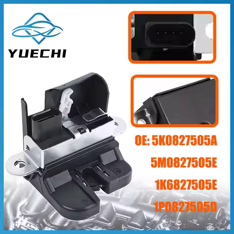 1K6827505E 5K0827505A 5M0827505E 1P0827505D Seat REAR TRUNK Boot Lid LOCK LID LATCH FOR VW GOLF MK5 