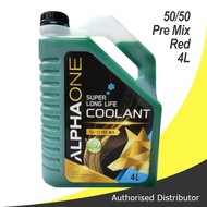 AlphaOne Super Long Life Coolant 4L 50/50 Premix (Green)