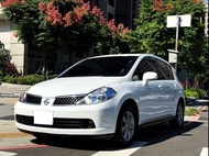 【FB搜尋桃園阿承】日產 超人氣TIIDA 2007年 1.8CC 白色 二手車 中古車