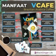 #100% HALAL VOLTEN VCAFE Brazilian Arabica Coffee / Kopi Arabica Vcafe (20 sachets/box)