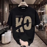 Casual Simple Brand codt Hong Kong Shirt New Style Sleeve Men's Half Top Trendy Casual Korean Summer