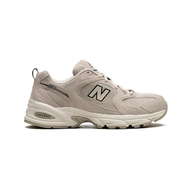 Sneakers Wanita NB 530 Ivory Cream Beige Bulat Square Toe Import BNIB