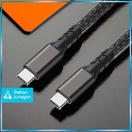 USB Type C to Type C Fast Charging Data Cable 6A 66W - KD66