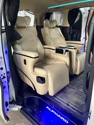 全新米白Alphard 中排大櫈座椅