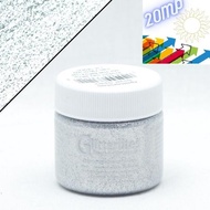 Angelus Glitterlites Silver Spark 1 Oz Usa