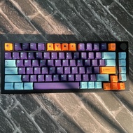 GMK Purple Night Keycaps ABS Double Shot Cherry Profile 173 Keys Full Set Mechanical Keyboard Keycap