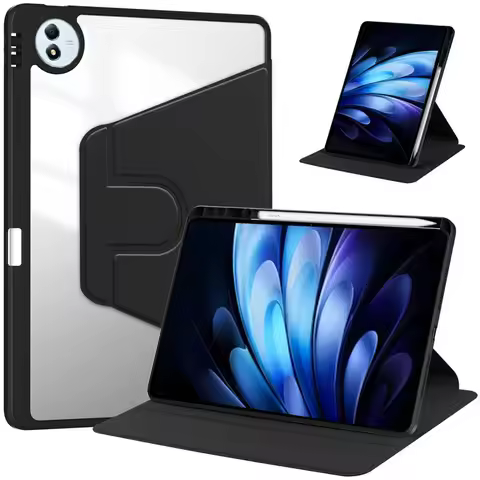 Acrylic Rotating Cover For vivo Pad 5 Pro 13inch 2025 PA2573 Case With Pencil Holder funda for VIVO 