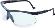 UVEX by Honeywell S3200HSGenesis Safety Glasses with Uvextreme Anti-Fog Coating, Black Frame