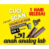 jasa cuci Devscan cuci Roll Film analog 35mm C-41/ Ecn 2