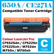 CYAN Compatible to HP 650A CE270A CE271A CE272A CE273A CP5525dn CP5225n CP5225xh M752dn M750n M750xh