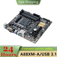 AMD A88X A88XM-A/USB 3.1 motherboard Used original Socket FM2+ DDR3 32GB USB2.0 USB3.0 SATA3 Desktop
