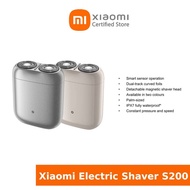 Xiaomi Electric Shaver S200 | Detachable magnetic shaver head | Smart sensor | IPX7 fully waterproof