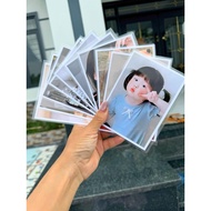 Comb of 500 6x9cm laminated photos