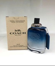 🇺🇸COACH BLUE EDT 蔻馳藍色男士淡香水 100ML "tester"