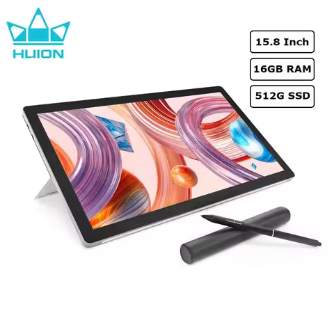 Huion Kamvas Studio 16 Tablet 15.8 Inch Independent Graphics Tablet Computer 2.5K Finger TouchScreen