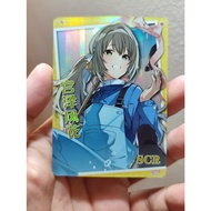 SJ Miyazawa Fuka SCR NS-1M13SCR-17 Goddess Story Anime TCG CCG Collectible Card + Lenggan Kad