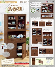 Re-Ment 食器棚+食器一套