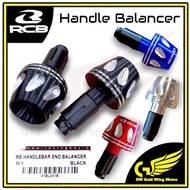 RCB RACING BOY M1 HANDLE BALANCER ALLOY Universal Handle Bar End Balancer R15 Y15 Y16 LC135 RFS150 VF3i RS150