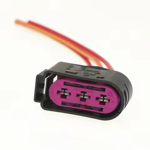 1J0937773 1J0 937 617D Fuse Box Connector Plug Cable 3 Pin for A3 TT Golf 4 Beetle Leon Toledo Alham