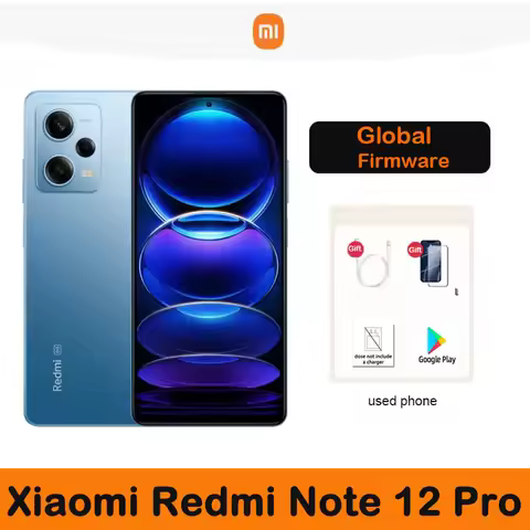 Global firmware Xiaomi Redmi Note 12 Pro Smartphone 5G No charger Camera MediaTek Dimensity 1080 16M