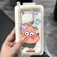 Two-color magnetic airbag case with flashing light for iPhone 12, 15, 14, 13, 16, 11, 11PRO, 16PRO, 