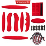 SMS 27pcs/set Universal Helmet Padding Kits Sealed Sponge Replacement Motorcycle Bicycle Cycling Foa