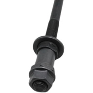 yukata- Bike axle 240mm / 9.45in Bike multi-speed rear hub axle Rear hub axle Bicycle axle 3/8 "Blac