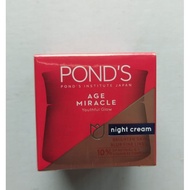 STAR Ponds Age Miracle Night Cream 10g / Ponds Age Miracle Krim Malam