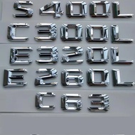 2015 ABS Emblem For E-Class logo E63 E180 E200 E220 E230 E250 E260 E280 E180L E200L E320L E350L lett