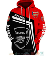 XZX180305   Arsenal f.c All Over Printed 3D Hoodie 10