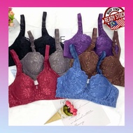 Wired Bra Women Plus Size 36~46C/D/E Full Cup Baju Dalam Wanita Bra Besi Coli Wanita