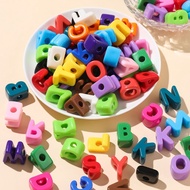 500gram Wholesale Beads Big Hole Abject / Huruf Besar Berlubang