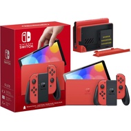 **SG Set** Nintendo Switch Console OLED model (White or Neon or Mario Red Edition) - Local Warranty set