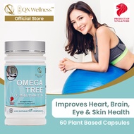 QN Wellness OMEGA TREE™ - Plant-based Omega - 3 , 6 , 9 - 60 Capsules