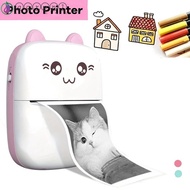 AARON1 Thermal Printer, Lightweight Mini Pocket Thermal Label Printer, Receipt Papers Portable Cat S
