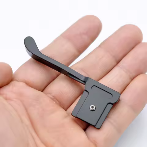 Y22A Thumb Hotshoe Thumb Grip Made Hand Grip for Fuji Fujifilm X100 V X100V X-100V Mirrorless Camera