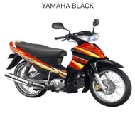 Body Halus Full Set Hitam Orange Jupiter Z Komeng 2004