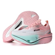 BYLEN รองเท้าวิ่งมาราธอนแผ่นรองคาร์บอนเต็มฝ่าเท้าสำหรับผู้ชายระบายอากาศได้น้ำหนักเบามีเชือกผูกน้ำหนั