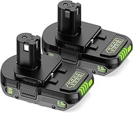 18V Li-ion Battery Compatible with RYOBI One+ (P108/P107/P104) 3Ah/5Ah/7Ah For RB18L50/RB18L20(3.0ah