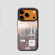 iphone Case 17 16 15 14 13 12 11 X XR Xs 8 7 6 5 Plus Pro Max SE Softcase PARIS city Wallpaper