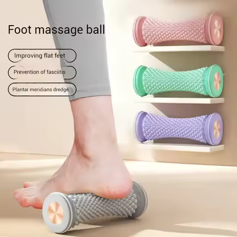 Yoga Fascia Ball Foot Massage Wheel Foot Muscle Net Dredging Roller Trainer Foot Massage Wheel