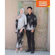 BAJU COUPLE PESTA / BAJU TUNANGAN / BAJU COUPLE KEBAYA BROKAT / BAJU