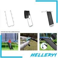 [Hellery1] Trampoline Slide, Trampoline Slide, Stable, Universal, Easy to Assemble, Trampoline Slide, Ladder, Trampoline Outdoor Use