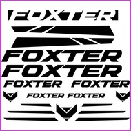 ✈ ◲ ❐ Foxter Frame Decals For Mountain Bike