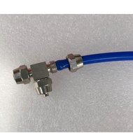 Stainless steel co2 gas dividing valve - Simple 2 and 3 co2 gas dividing valve