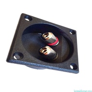 jenniferag.my Silver Coppers Banana Socket Speaker Terminals Speaker Connection Box Speaker Access