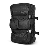 Buraq Tactical Backpack 50L กระเป๋าสะพายไหล่แบบสองข้างสำหรับผู้ชายและผู้หญิง กระเป๋าเดินทางแบบถือได้